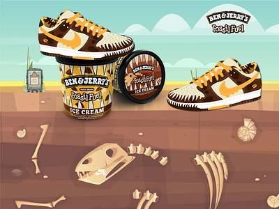 Ben & Jerry's x Pablo Myths (Fossil Fuel)