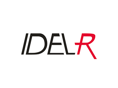 IDELR Racing Team adobe illustrator brand brand design branding clean concept logo racing racing team sharp sport team team logo vector