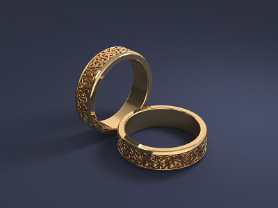 3D Golden Ring | Golden Jewelry 3d animation 3d art 3d modeling artwork branding gold jewellery jewelry jewelry design jewelry shop jewels