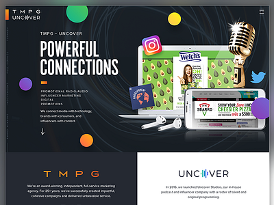 TMPG • Uncover Website