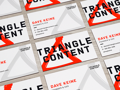 Triangle Content cards