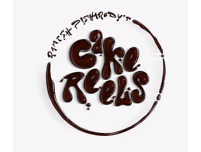 CAKE REELS LOGO DESIGN branding clipstudio creativedesigns creativity design digitalpainting fontdesign graphic design illustration logo