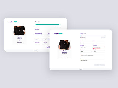 ParamTIK - Payment Page design fintech payment page tık ui virtual pos