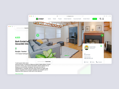 Emlakjet Detail Page Redesign