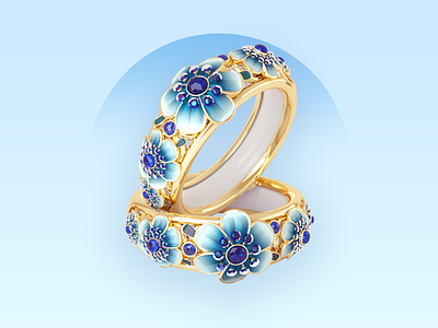 Bracelet 3d bracelet c4d gift icon logo