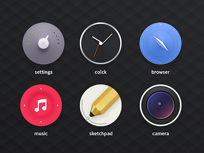flyme os icon browser camera clock icon music settings sketchpad