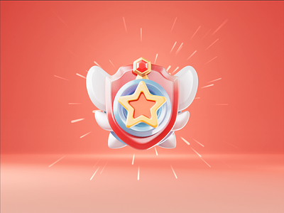 Protect 3d animation c4d gift icon motion graphics uilab