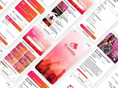 Eventu app UX/UI design