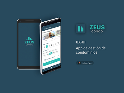 Zeus Condo app UX/UI Design app booking branding condo creative design figma home management manager mobile prototype ui ui design ux ux design