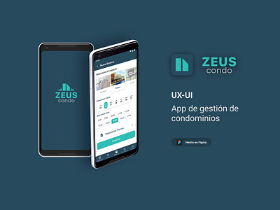 Zeus Condo app UX/UI Design