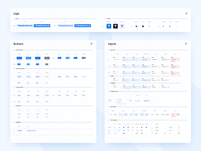 Design System for Tremendous products