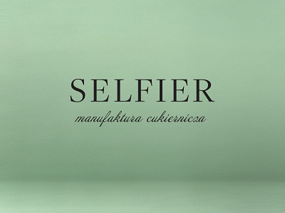 Selfier – Confectionery Logo brand studio branding confectionery graphic design logo logotype naming selfier typogaphy