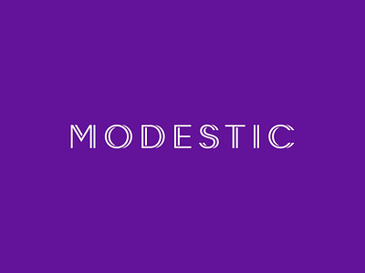 Modestic – Logo beauty branding branding design graphic design logo logo design logotype rzeszow vector