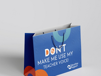 Design a fun tote bag for teachers! bag design banner design book cover book cover design flyer design totebag