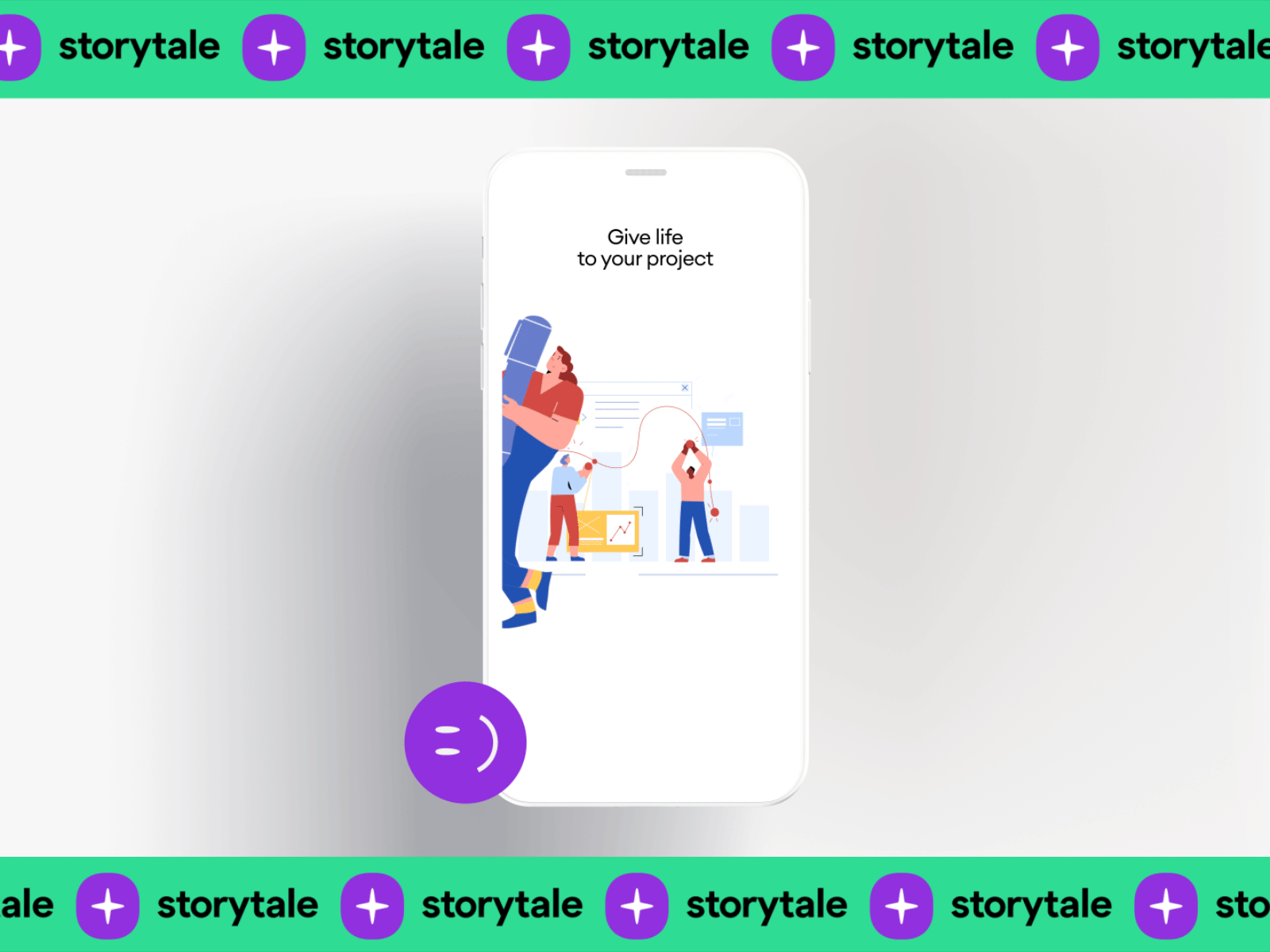 storytale trippy video 2d aftereffects animation flat illustration mograph motion oushn ui ux vector