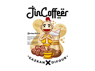 Gene Coffeer coffee coffee illustration digital illustration flatillustration illustration illustrator