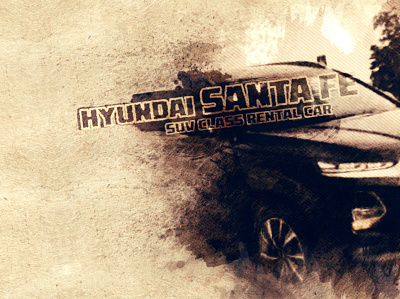 Hyundai Santa Fe / Weekly promotion from Rent a car Baku company video video ads