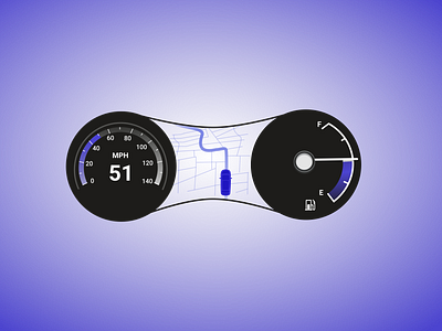 Daily UI #034 - Car Interface 100daychallenge car dailyui dailyuichallenge day 34 design dribbble figma fuel illustration interface ui uidesign ux vector vectorart