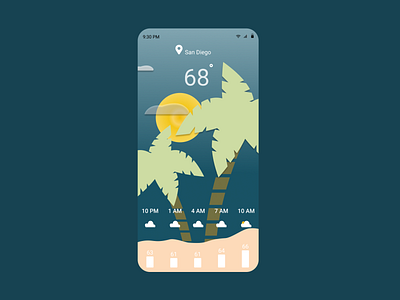 Daily UI #037 - Weather App 100daychallenge app dailyui dailyuichallenge day37 design dribbble figma ui uidesign ux weather weather app