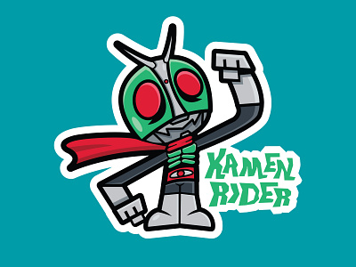 Kamen Rider adobe branding design graphic design icon illustration logo typography ui vector