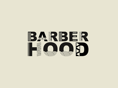 Logo for barbershop branding design graphic design identity design logo logo design logodesign polynesian style