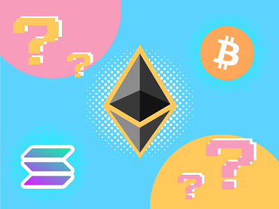 Illustration for crypto article - What is cryptocurrency? crypto crypto illustration crypto market digital illustration graphic design illustration vector