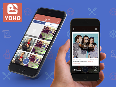 Yoho - Local Snaps app appstudioz iphone itunes mobile app social networking app