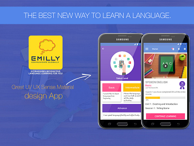 Emilly by Extramarks android appstudioz best design design educationapp ios mobile app development mobileapp