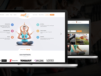 Fabfit wellness for web by Infinitum Ventures Pvt ltd android appstudioz design fitness fitness design health health fitness ios mobile app stayfit