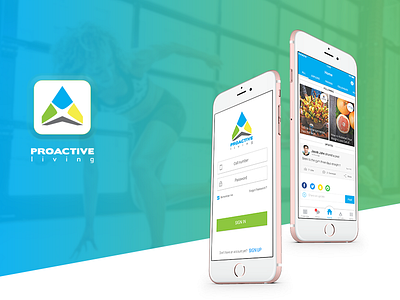 Proactive Living- Empower to Transform android app development ios proactive living social feeds