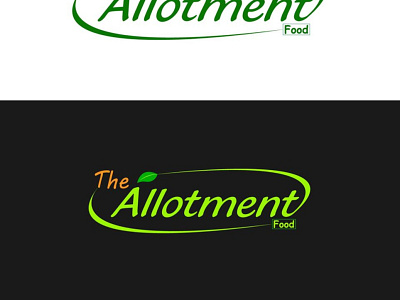 Logo Design For The Allotment Food Company Logo By Mahdi It On Dribbble