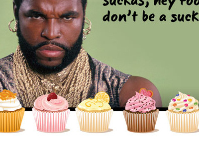 Cupcake Sponsor (Mr. T) mrt poster sponsor
