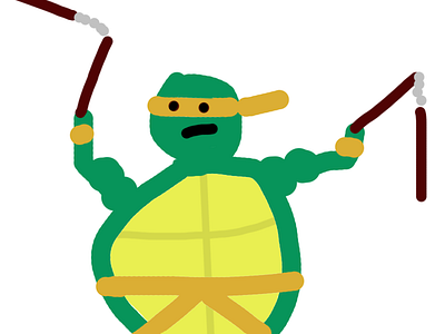 Michelangelo (teenage mutant ninja turtles) illustration teenage mutant ninja turtles tmnt