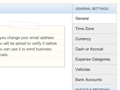 Settings Area 2 account admin billing form saas settings ui