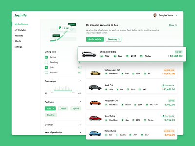 Base - My Dashboard