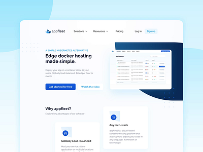 appfleet - Landing page animation 🖥 animation 2d animation after effects animation design animations appfleet docker animation landing page animation landing page ui motion design motiongraphics semiflat ui animation web animation web animations