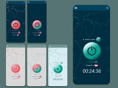 vpn 3d animation app app design concept app ui design app uiux dark mode vpn concept design graphic design light mode vpn concept mobile mobile app design mobileapp night mode vpn concept ui ux vpn vpn app design concept vpn concept vpn design