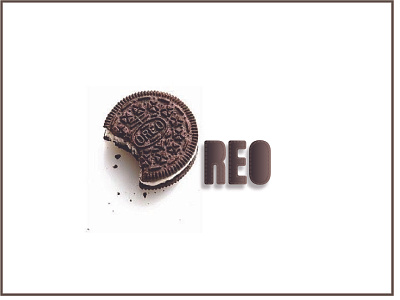 OREO Logo Design 3d advertising design brand branding card design graphic design icon illustration logo logodesign logotype mark minimal minimalist monogram sketch task typography vector