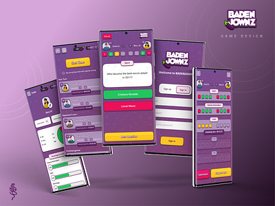 Game design - Badenjownz android app brain teaser design game game app game design game ui games gamestore gaming ios mind game mobile mobile app design play player ui uiux ux
