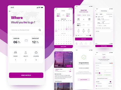 Hotel & Flight Booking App