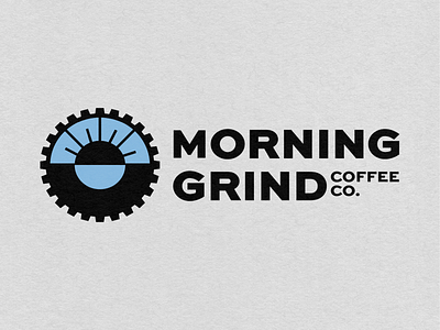 Morning Grind Logo (Client Work) adobe illustrator brand design branding coffee design graphic design logo