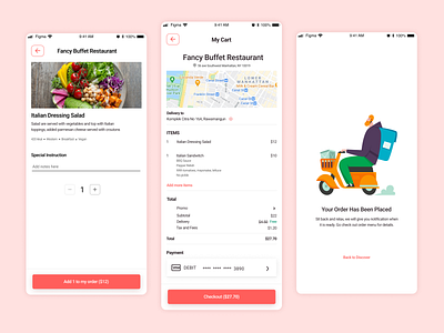 Food delivery app