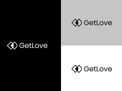 Logo Concept GetLove branding design graphic design icon logo