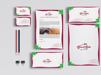Business stationery 2 branding business card business card design businesscard design graphic design graphicdesign letter head stationery stationery design vector