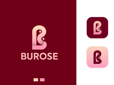 BUROSE, BR Logo Design