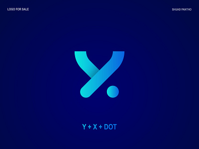 yxdot logo design for sale 2023 best branding creative logo design favicon icon identity lettering logo logo design logo mark logos modern symbol trendy vector y logo yx logo yxdot