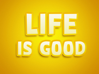 Life Is Good art branding colorful design flat graphic design illustration minimal typography vector