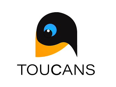 Toucans art colorful design flat graphic design illustration illustrator logo minimal vector