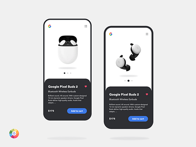 Pixel Buds 2 Product Page  Concept