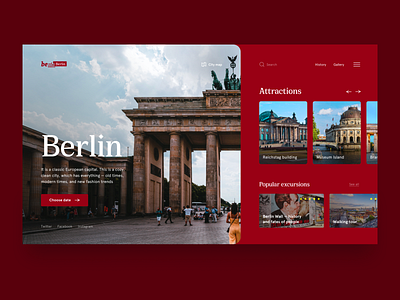 Berlin berlin city clean country dayliui design germany typogaphy ui uidesign ux uxdesign webdesign